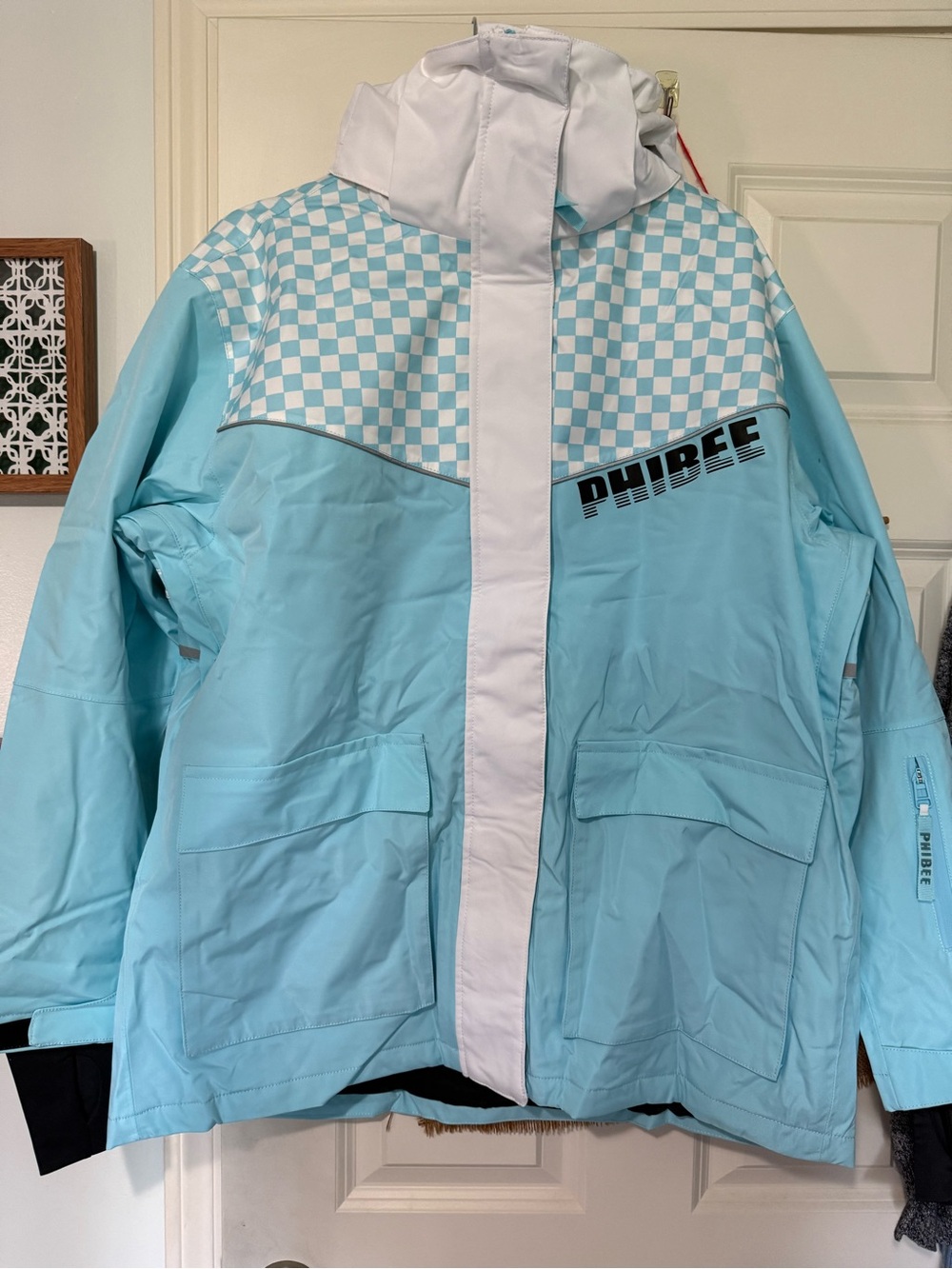PHIBEE Women XL Ski Jacket Waterproof Breathable Ski Jacket